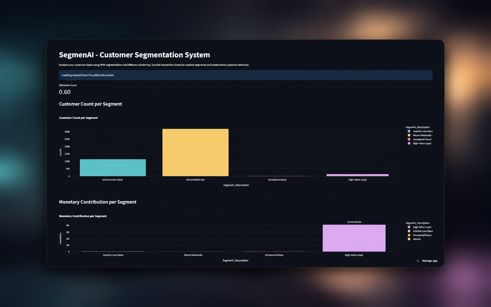 SegmenAI app preview
